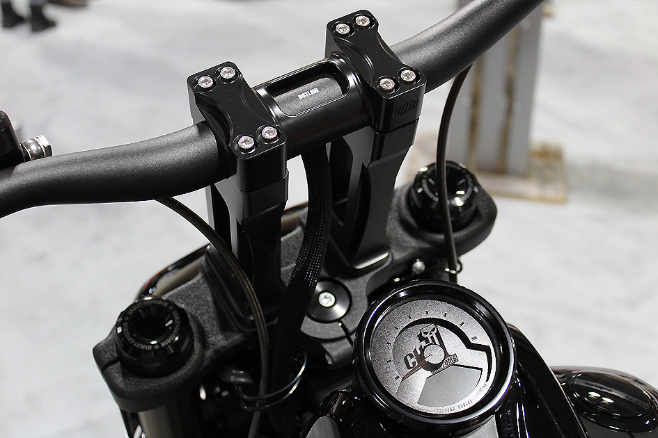 2018 fat bob handlebar risers